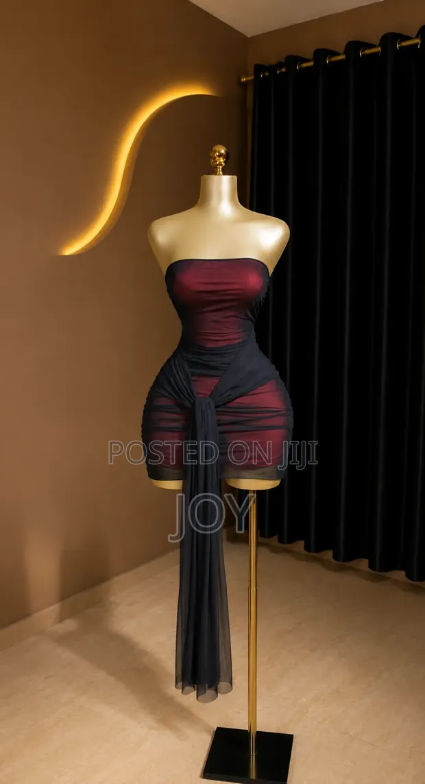 Ruched Mini Dress - 1