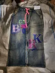 Light Wash Denim Maxi Skirt - 4