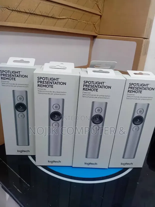 Logitech Spotlight Bluetooth Presentation Remote - Slate - 1