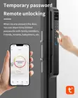 Tuya Smart Lock for Aluminum Doors - Face ID, Fingerprint, App - 2