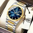 Poedagar Men's Wristwatch with Sapphire Glass & Warranty - 1