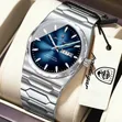 Poedagar Men's Wristwatch with Sapphire Glass & Warranty - 2