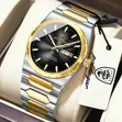 Poedagar Men's Wristwatch with Sapphire Glass & Warranty - 5