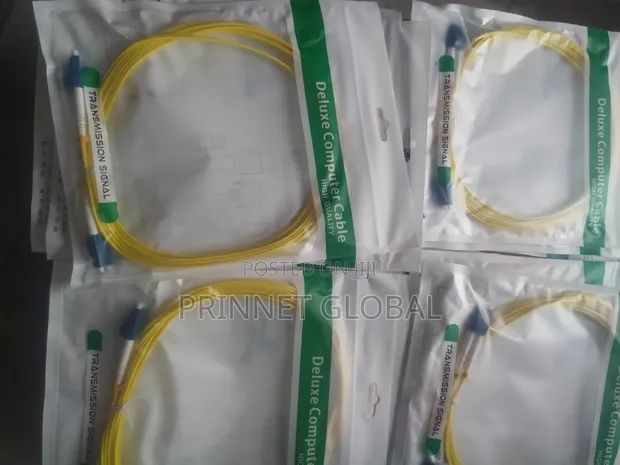 3m LC-LC Single Mode Fiber Optic Patch Cord - 1