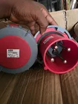 Original ABB 125A 4-Pin Industrial Socket Plug - 2