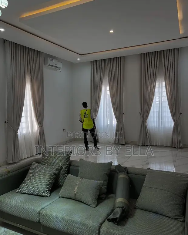 Professional Curtain Installation & Styling in Ajah - 1