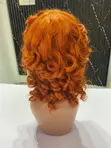 100% Human Hair Celebrity Fringe Wig - 14" Ginger - 1