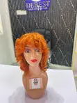 100% Human Hair Celebrity Fringe Wig - 14" Ginger - 3