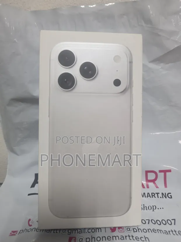 New Apple iPhone 18 Pro Max 512GB Silver - 1