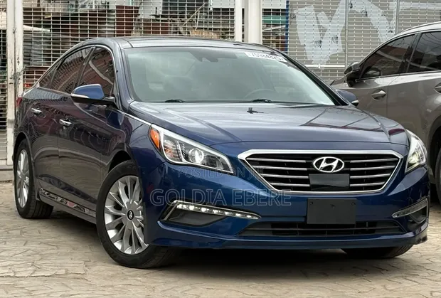 Hyundai Sonata Limited 2015 Blue - 1