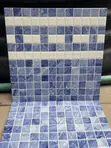 Light Blue Mosaic Spanish Swimming Pool Tiles - 1