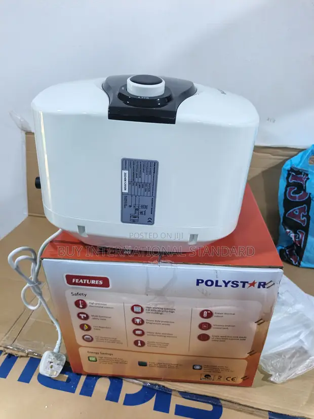 Polystar 15L Mai Zafi Ruwa Heater - PV-JY15LWH - 1