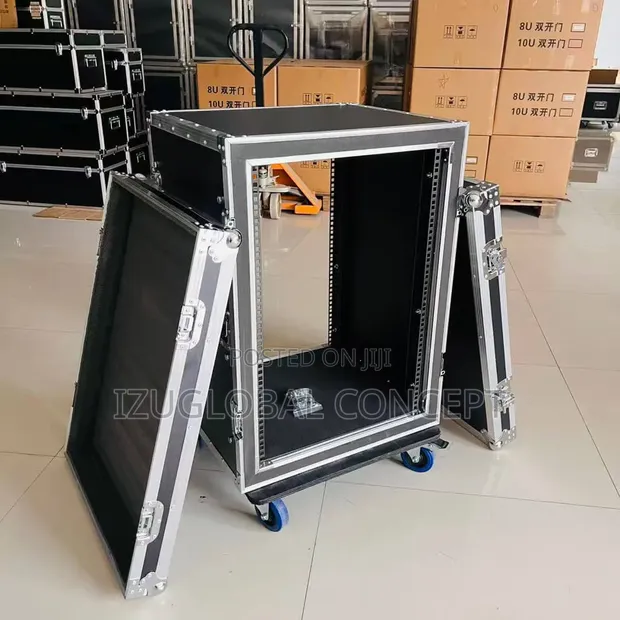 16U Amplifier Covered Rack - 1