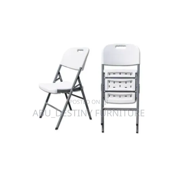 White Foldable Event Chair - 1