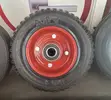 8" Pneumatic Wheel with Bearing - 2