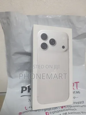 New Apple iPhone 18 Pro Max 1TB Silver