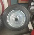 8" Pneumatic Trolley Wheel - 1