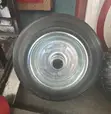 8" Pneumatic Trolley Wheel - 2