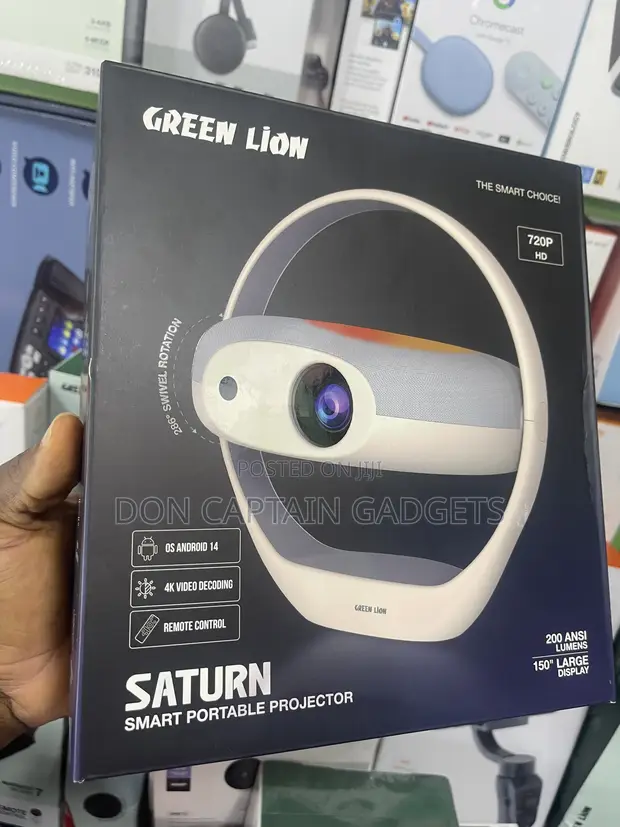 Green Lion Saturn Smart Projector 720p HD - 1