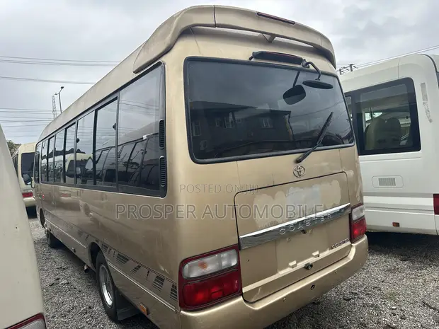 Toyota Coaster 2017 Grey - 1