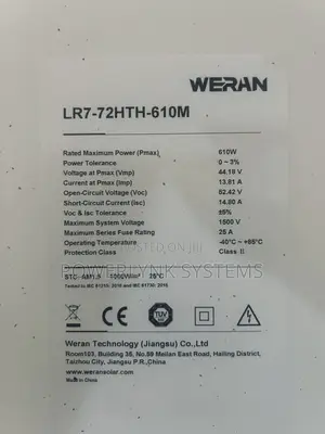Longi 610W Anti-Shade Monocrystalline Solar Panel