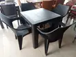 Plastic Restaurant Set - Black - 2