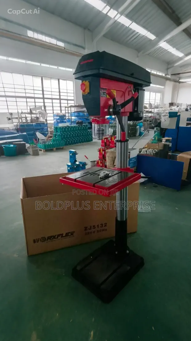 Power Tech 32mm 3-Phase Pillar Drilling Machine - 1