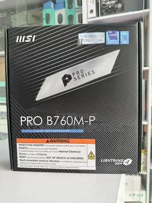 MSI PRO B760M-P Intel Motherboard