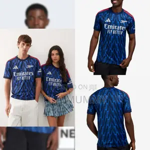 Arsenal 2025/26 Away Jersey - Blue