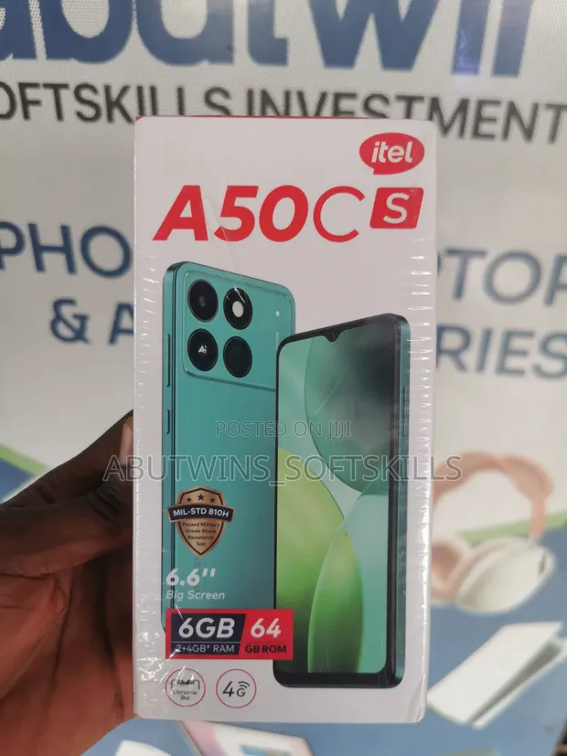 New Itel A50C 32GB Green - 1