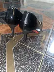Christian Dior Black Kitten Heels - Size 38 - 3
