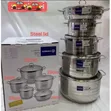 Korkmaz A-1900 Pro Astra 10-Piece Stainless Steel Pot Set - 2