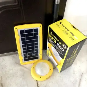 Sun King Pro 200 Fitilar LED Mai Cajin Baturi Ta Rana