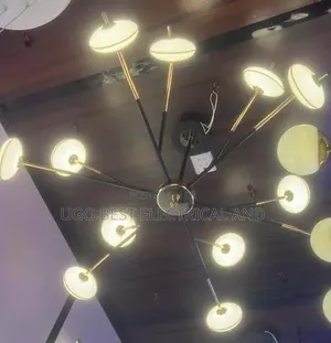 LED Luxury Drop Light Chandelier for Sitting Room & Bedroom