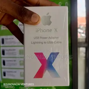 Apple iPhone USB Power Adapter & Lightning to USB Cable