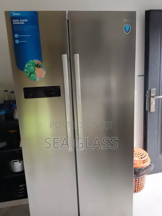 GE 510L Media Side-by-Side Refrigerator - 1