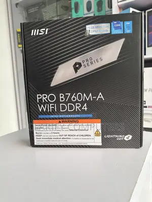 MSI PRO B760M-A WIFI DDR4 Motherboard