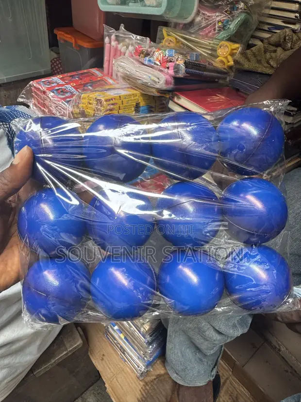 6.3cm Plain Foam Stress Ball (Pack of 12) - 1
