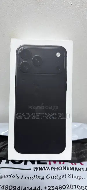 New Apple iPhone 18 Pro Max 256GB Black
