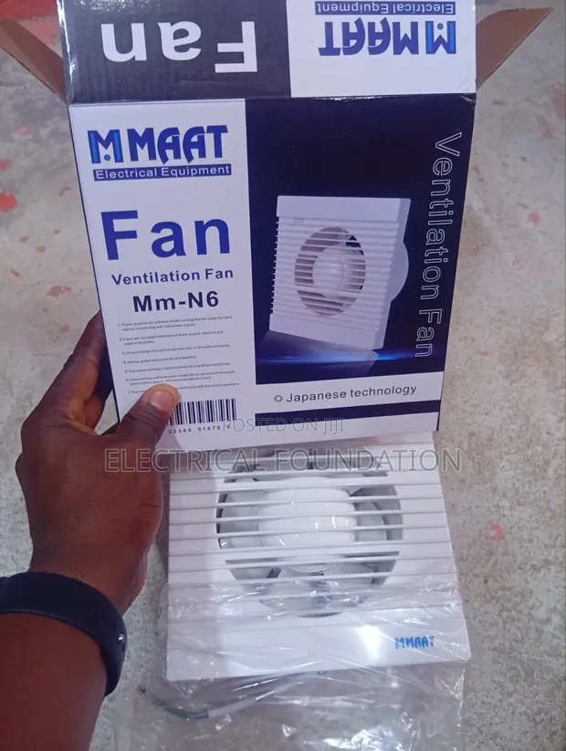 Baumann 6-Inch Extractor Fan - 1