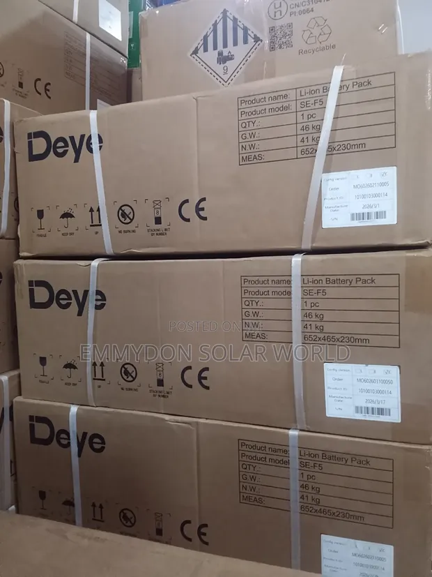 Deye 5kWh 48V Lithium Solar Battery - 1