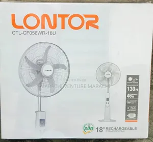 Lontor Fan Mai Inch 18 Mai Recharge Mai Tsayuwa