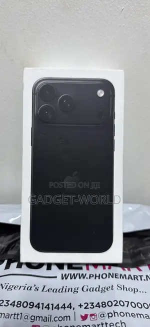 New Apple iPhone 18 Pro Max 512GB Black