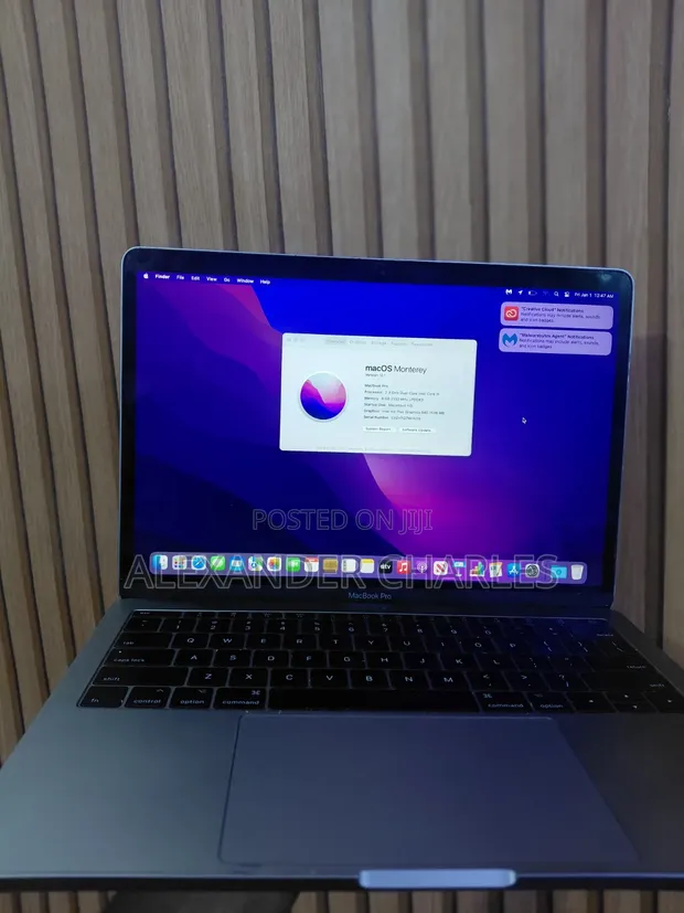 Apple MacBook Pro 2017 8GB RAM, 250GB SSD - 1