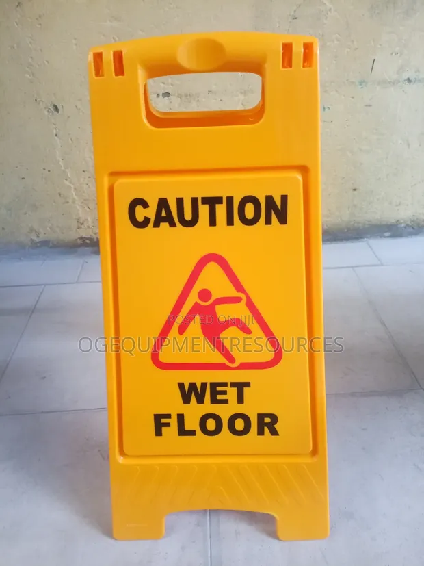 American Safety Wet Floor Caution Sign - 1