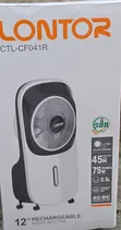 12" Lontor Rechargeable Air Cooler Water Mist Fan - 1