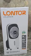 12" Lontor Rechargeable Air Cooler Water Mist Fan - 2