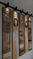 Home Interiors Canvas Wall Art - Geometric & Female Portraits - 1