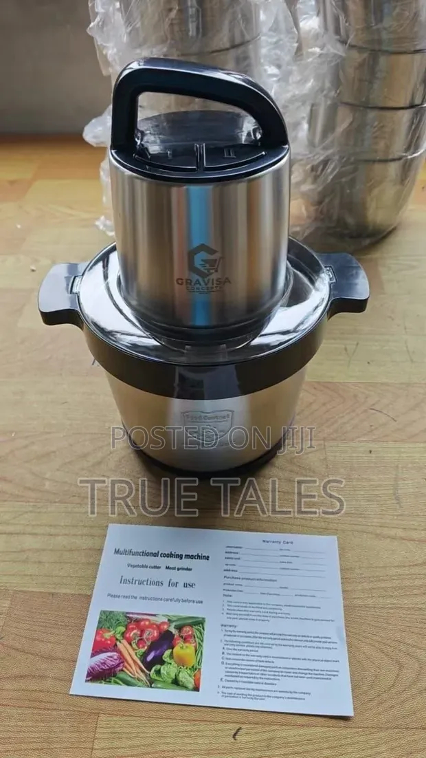 GAVISA Yam Pounder/Food Chopper 6L - 1