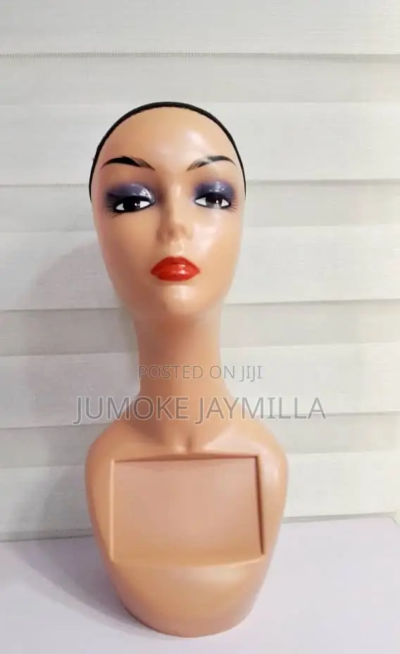Brand New Plastic Long Neck Mannequin - 1